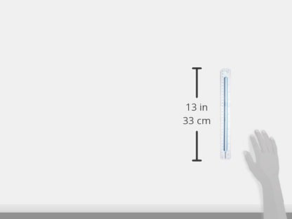 Westcott Finger Grip Plastic Ruler Measuring Inches and Metric, 12", Assorted Colors
