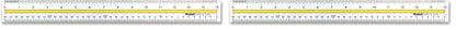 Westcott Acrylic Data Highlight Reading Ruler With Tinted Guide, 15" Clear