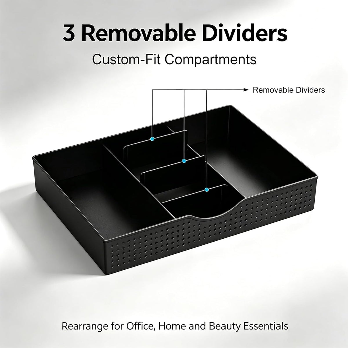 gianotter Desk Organizers and Accessories, Monitor Stand with Drawer and 2 Pen Holder, Desktop Organizer Suitable for Offices and Dormitories (Wood)