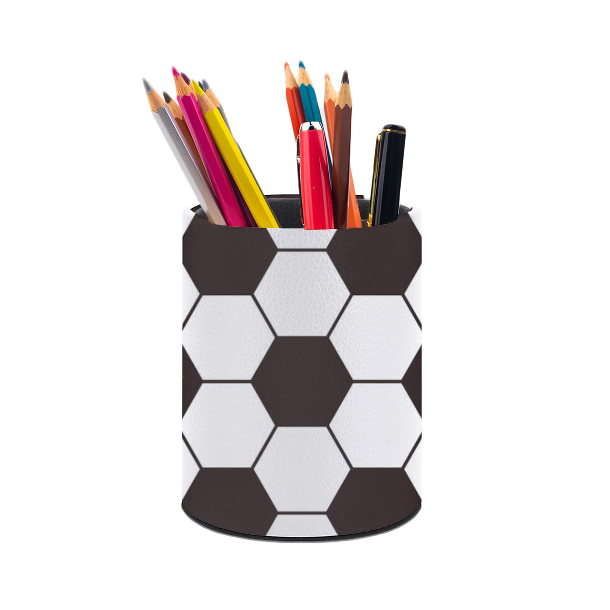 Leopard Print Pen Holder Pencil Cup for Desk Organizer