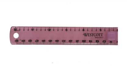 Acme Westcott Plastic Folding Ruler, Colors Vary (15390)