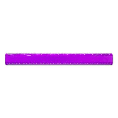 Alumicolor Aluminum Desk Ruler, 12IN, Gold