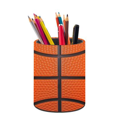 Leopard Print Pen Holder Pencil Cup for Desk Organizer
