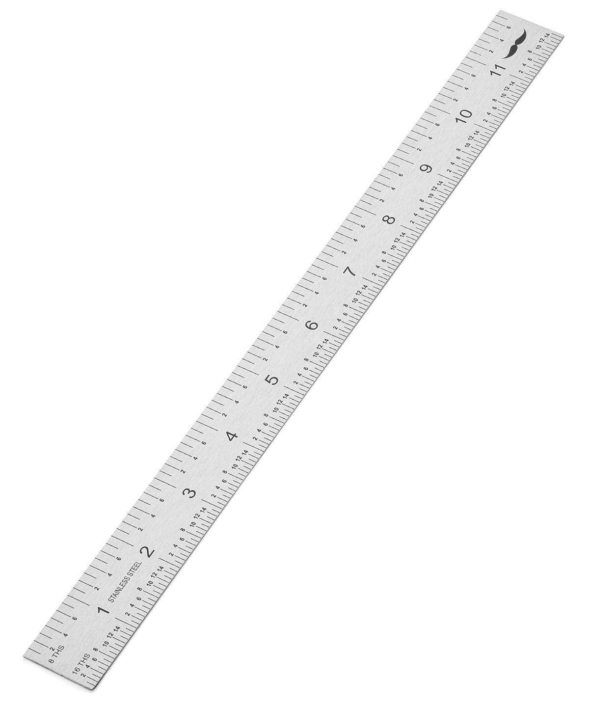 Mr. Pen- Machinist Ruler, 12 Inch, Stainless Steel Imperial