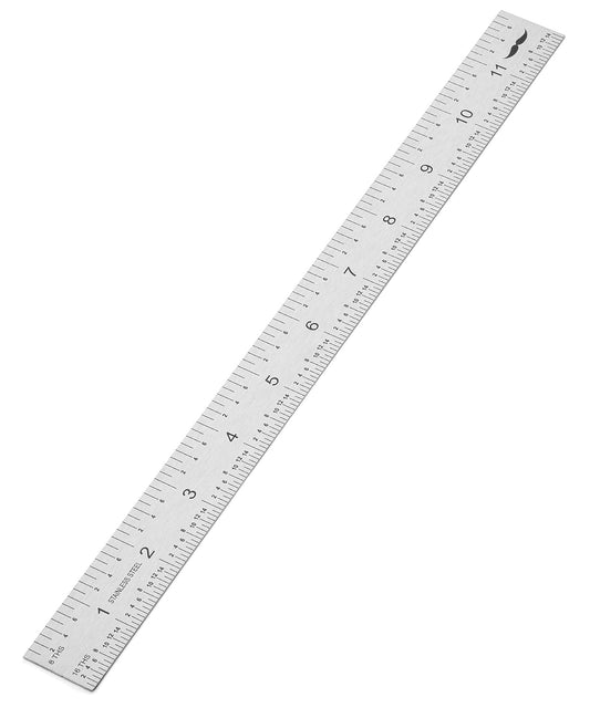 Mr. Pen- Machinist Ruler, 12 Inch, Stainless Steel Imperial