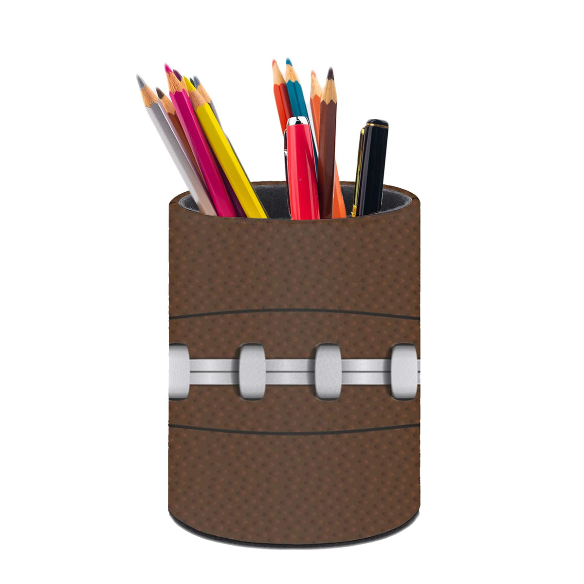 Leopard Print Pen Holder Pencil Cup for Desk Organizer
