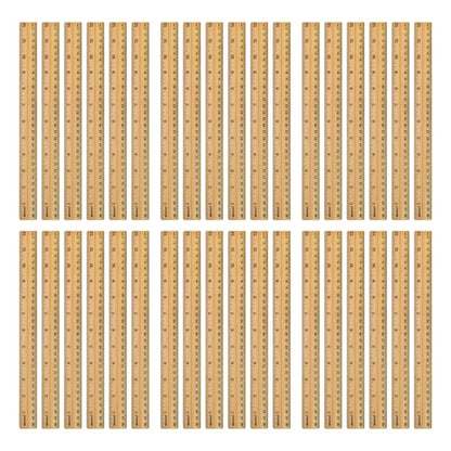 Westcott School Ruler with 16ths and Metric, 12-Inch (10377)