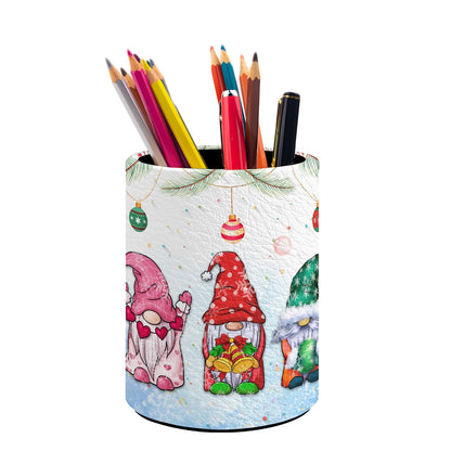 Leopard Print Pen Holder Pencil Cup for Desk Organizer