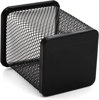 Nicunom 12 Pack Mesh Pen Holder for Desk, Wire Mesh Pencil Cup Holder Metal Pencil Holder Organizer for Office Home School Supplies, Black ﻿