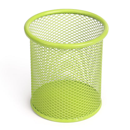 Tamaki Pen Holder Cup for Desk, Wire Mesh Pencil Cup Holder, Purple