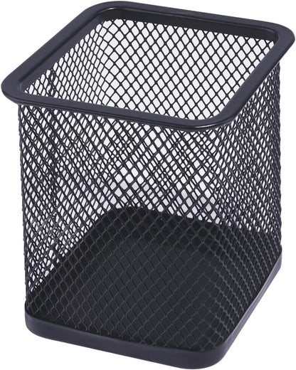 HSYMQ Pen Holder for Desk, Wire Mesh Pencil Cup Holder for Desk Organizer for Office Supplies