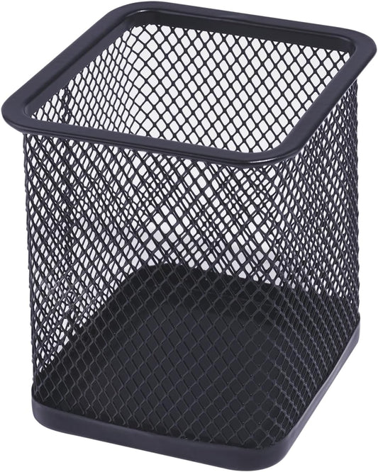 HSYMQ Pen Holder for Desk, Wire Mesh Pencil Cup Holder for Desk Organizer for Office Supplies