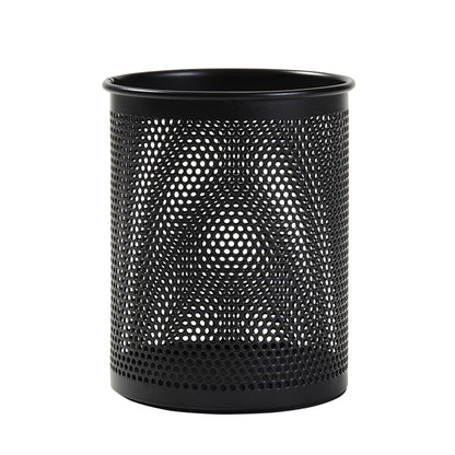 Comix Mesh Pen Holder Desk, Wire Pencil Holder with Foam Pad and Non-Slip Bottom Office Supplies Desk Organizer for Home Office School, 1 Pack