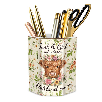 Ceramic Marble Pen Holder, Cute Stationery Holder for Office, Makeup Brush Holder for Girl Women, Colorful Green