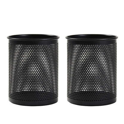Comix Mesh Pen Holder Desk, Wire Pencil Holder with Foam Pad and Non-Slip Bottom Office Supplies Desk Organizer for Home Office School, 1 Pack