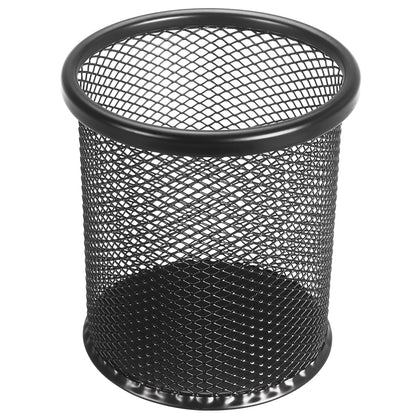Tamaki Pen Holder Cup for Desk, Wire Mesh Pencil Cup Holder, Purple