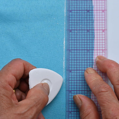 YLaziion Clear Ruler for Sewing 2x12 Inch Grid Graph Ruler 1.4mm Thick PVC