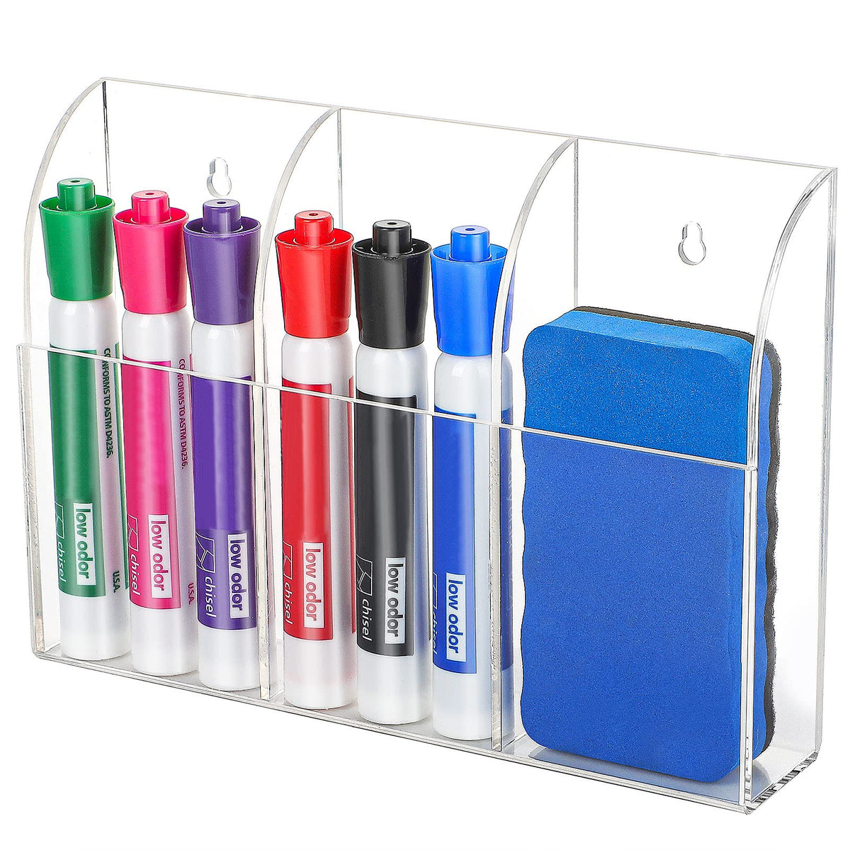 MaxGear Pen Holder for Desk 2 Pack, Mesh Metal 5.4’’, Makeup Brush Holders